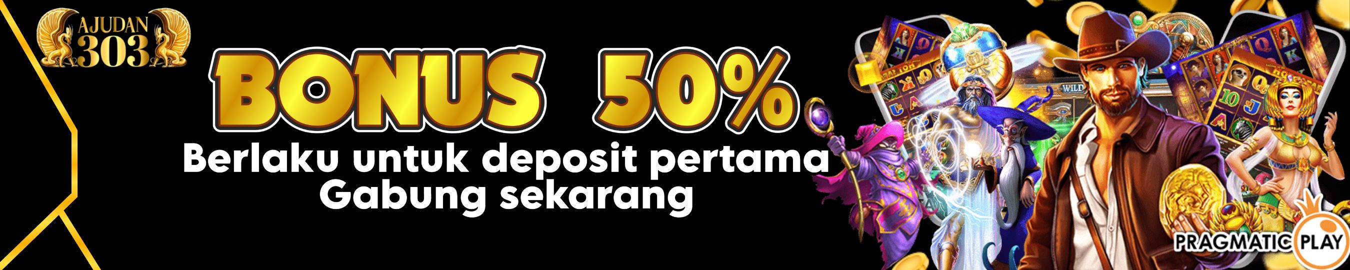 Bonus Deposit Harian AJUDAN303 - Tambahan saldo setiap hari untuk semua member aktif guna meningkatkan peluang kemenangan.
